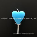 Adequate Capacity Six Colours Available Blue Heart Shaped Valentine Candles for Sale